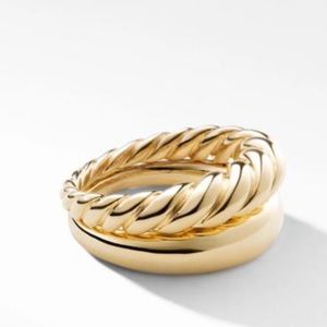 David Yurman 18kg gold ring